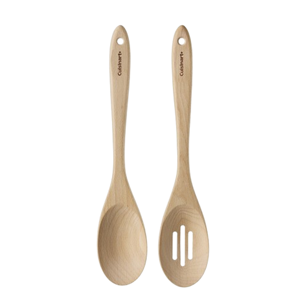 Beechwood 2pc Spoon Set (Solid and Slotted) 1