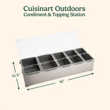 Condiment & Topping Station 2
