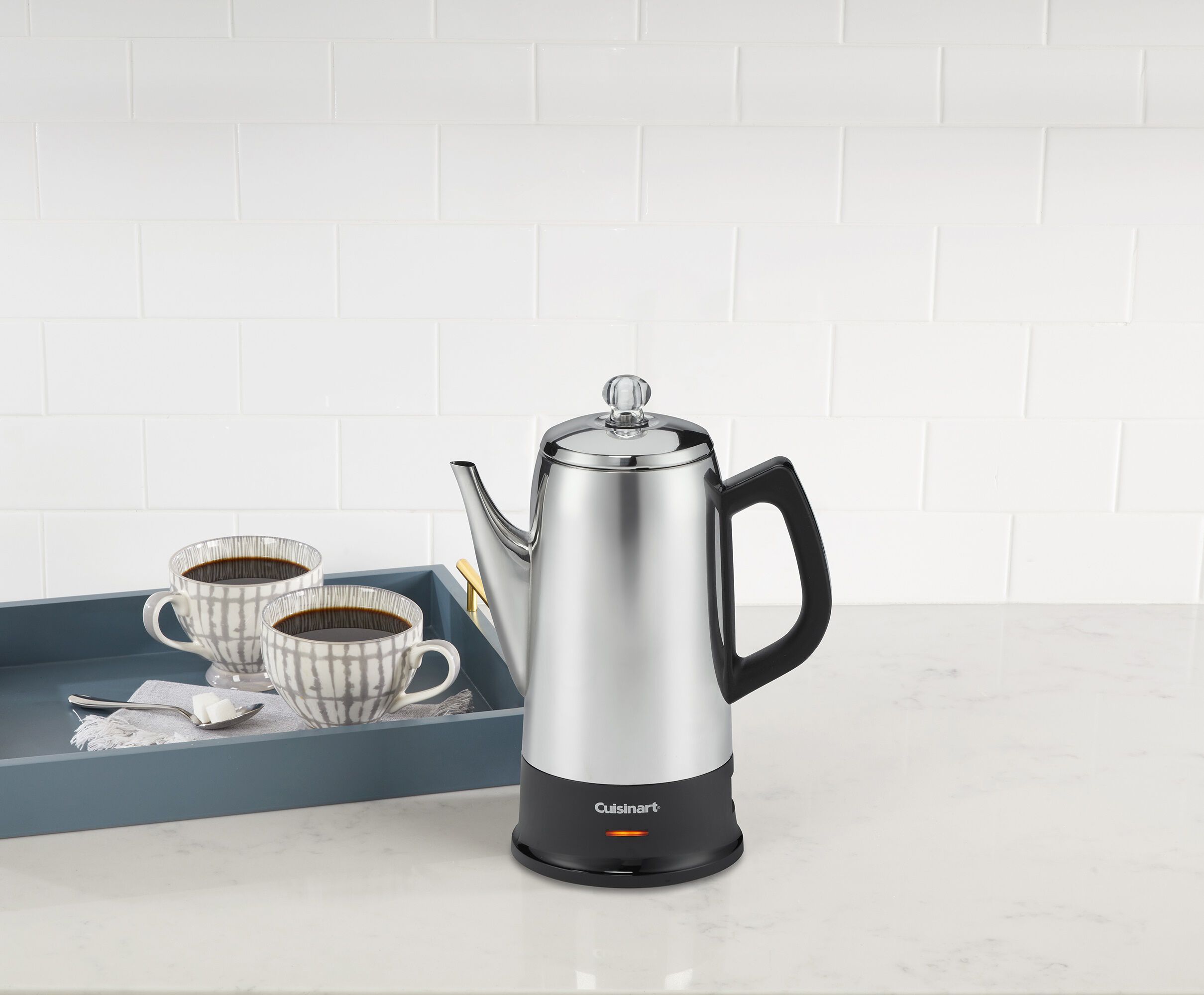 Classic 12-Cup Electric Percolator | Stainless Steel - Cuisinart
