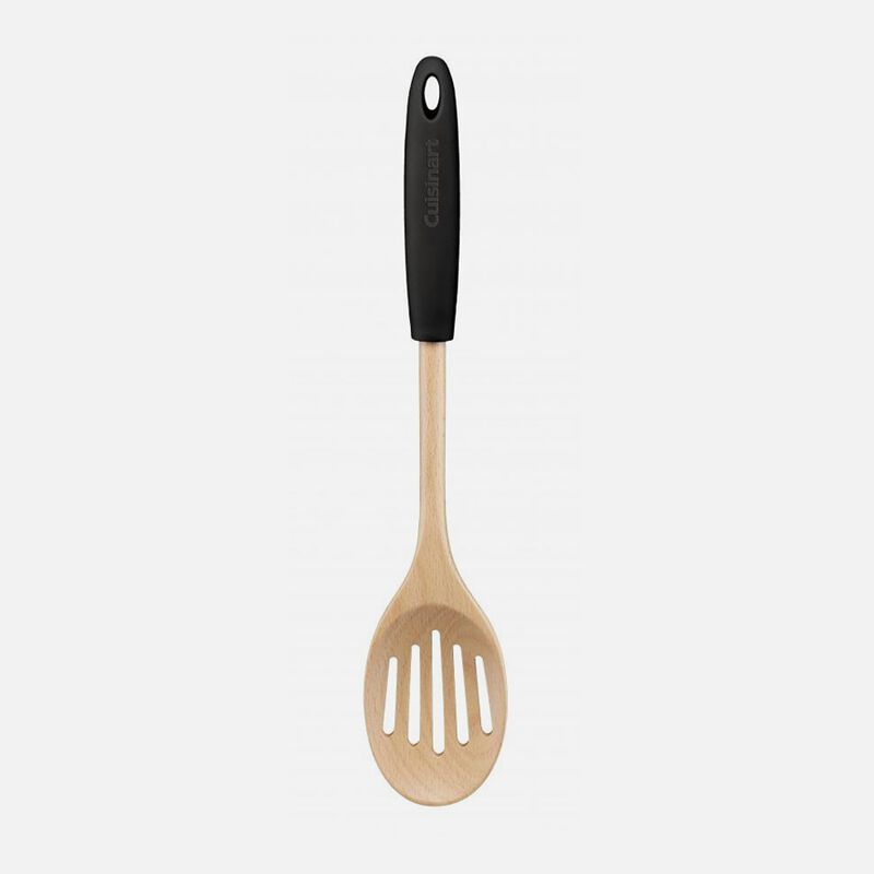 Discontinued Beechwood Silicone Slotted Spoon