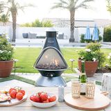 Chimenea Propane Fire Pit