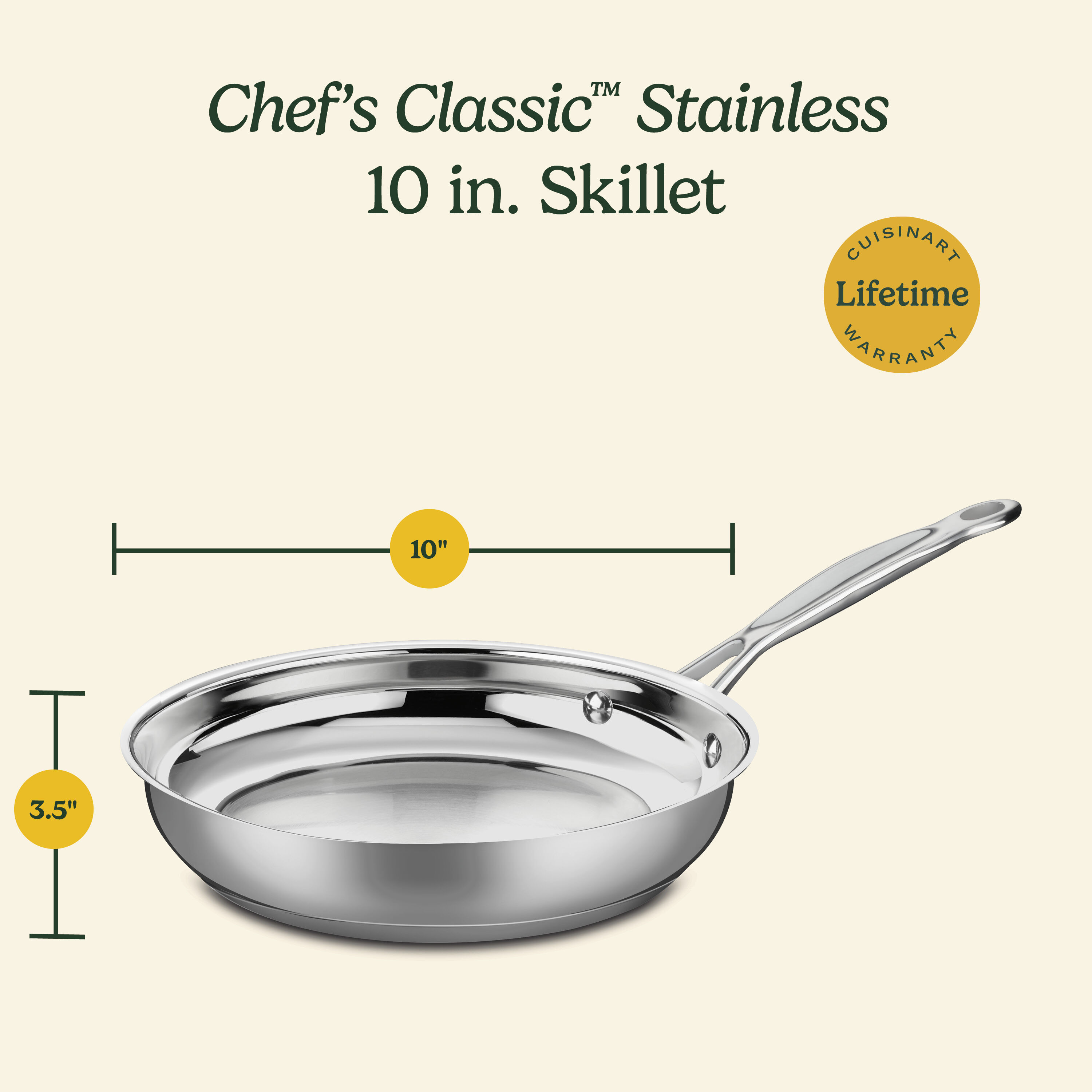 Cuisinart Chef's Classic Skillet - Thumbnail 5