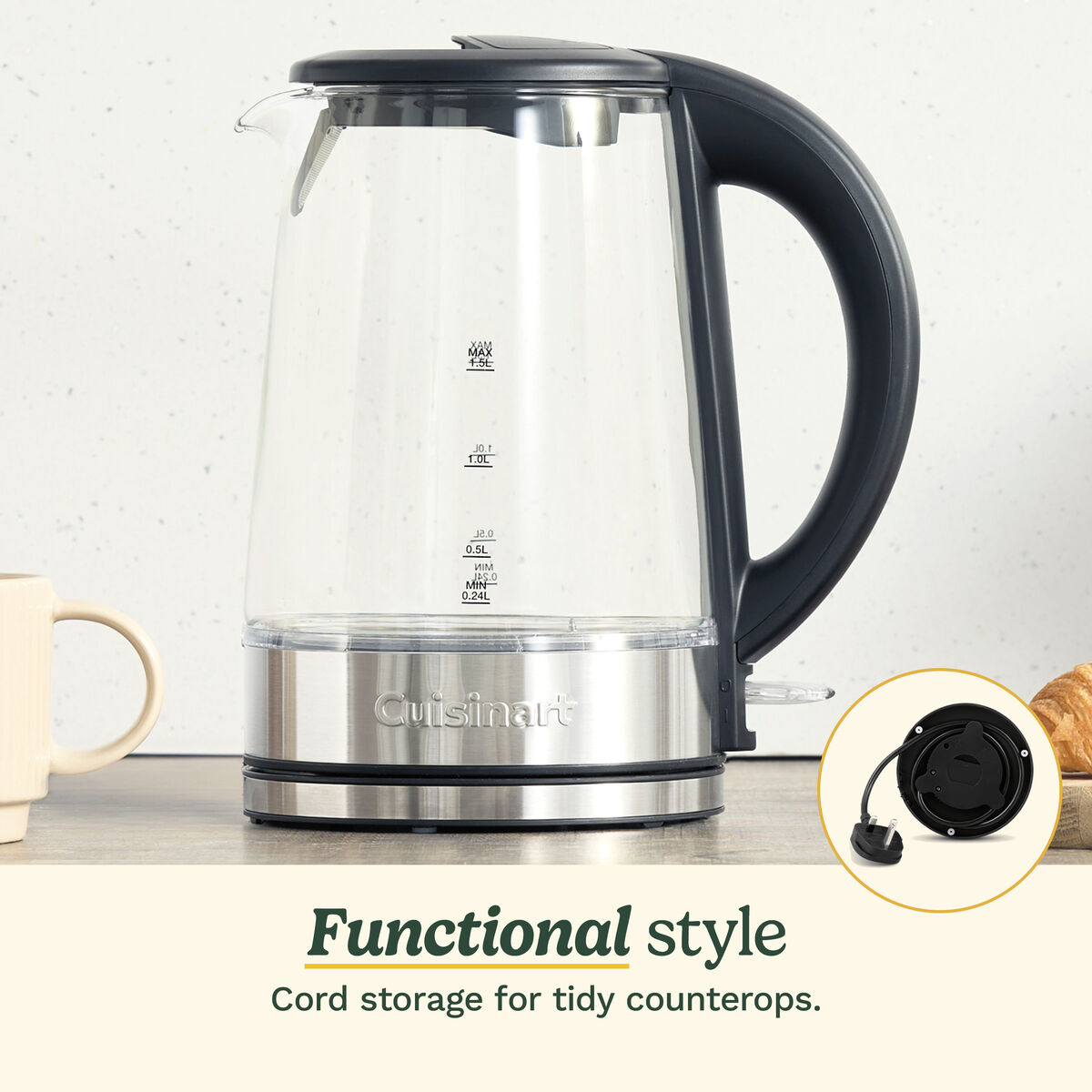 Clear 1.5L Kettle 7