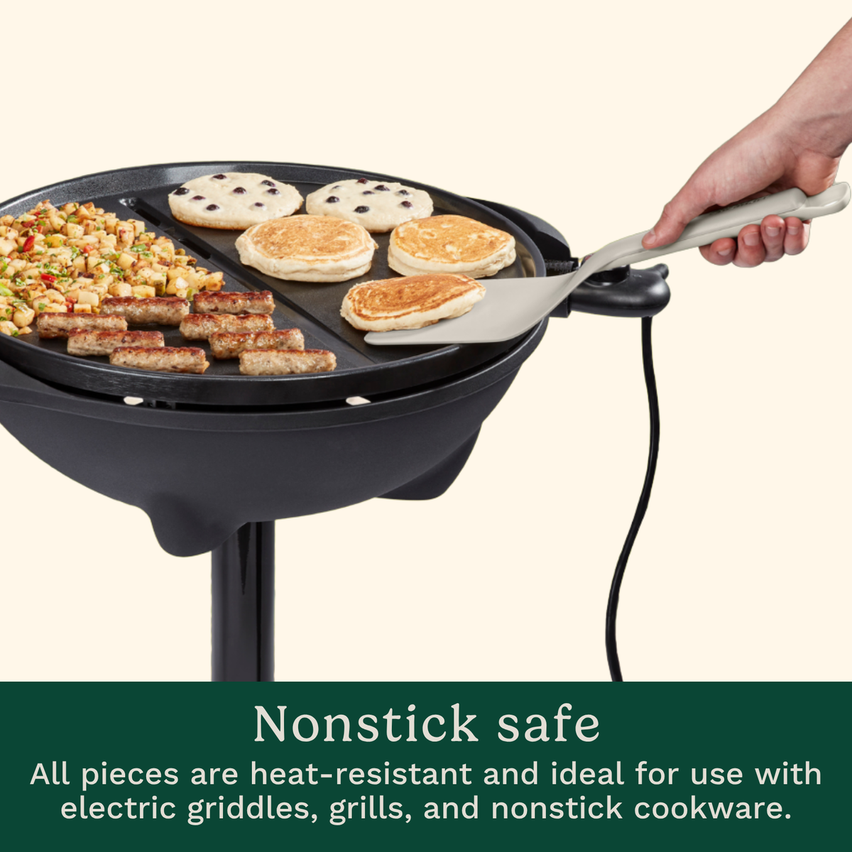 5-Piece Nylon Griddle Tool Set 4