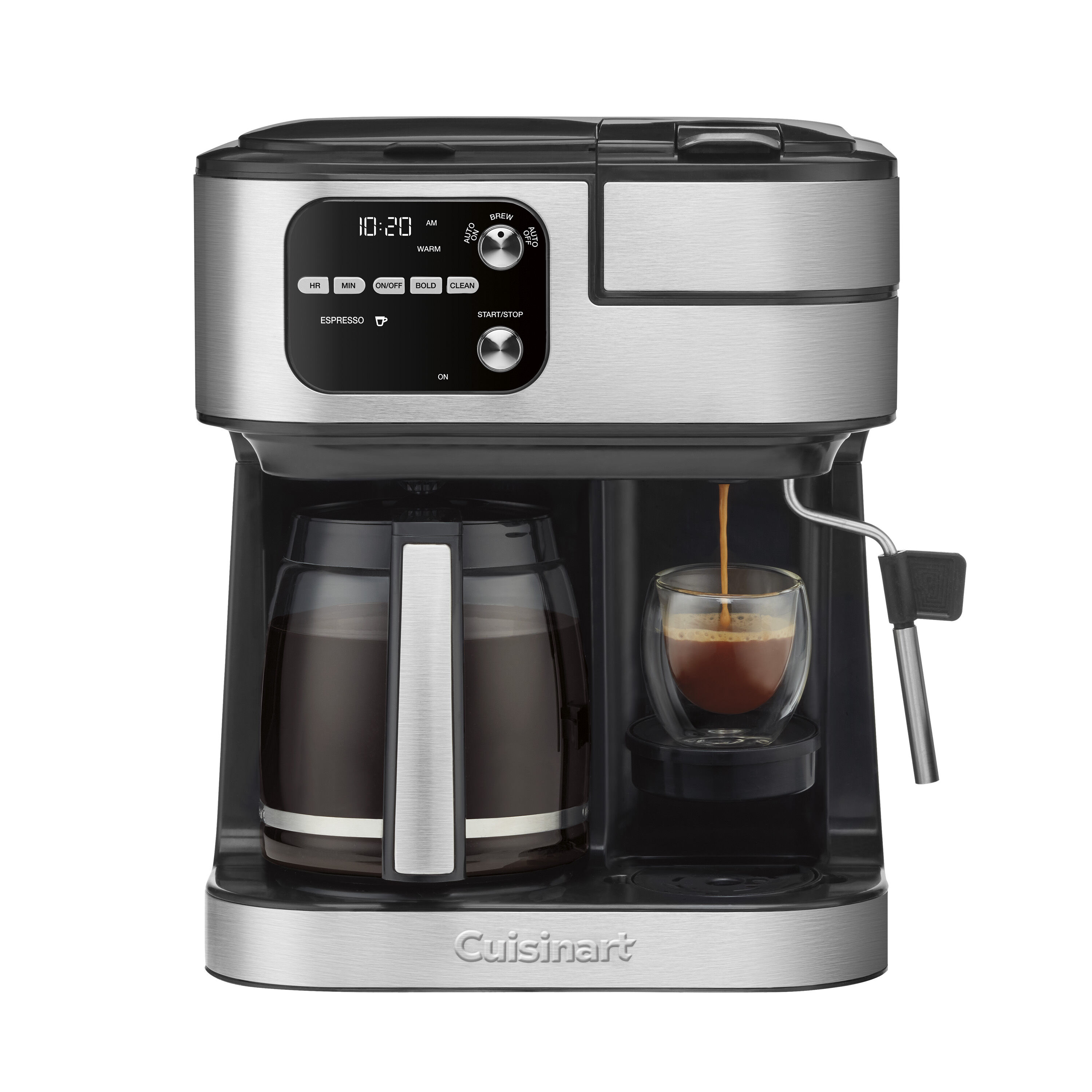 Cuisinart - CoffeeCenter 12-Cup Coffee Maker Barista Bar 4-In-1 Coffeemaker - Black