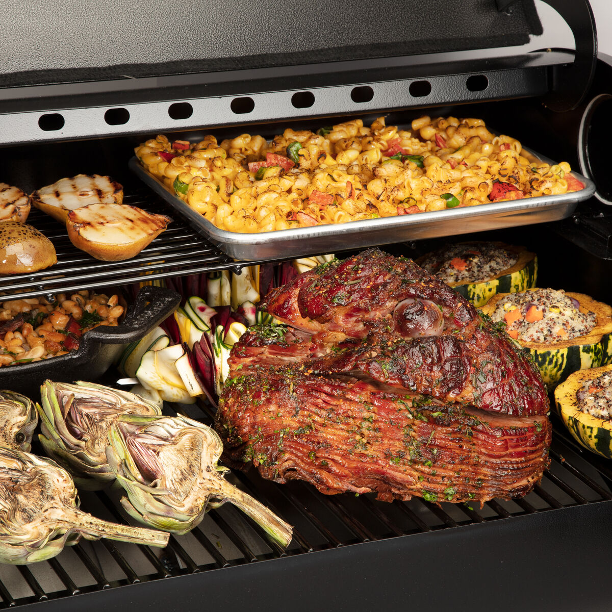 Discontinued Deluxe Wood Pellet Grill & Smoker​