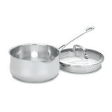 Contour&reg; Stainless 2 Qt. Pour Saucepan with Cover 1