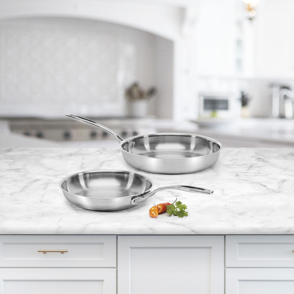Discontinued Custom-Clad 5-Ply Stainless Steel 10 Piece Cookware Set 8