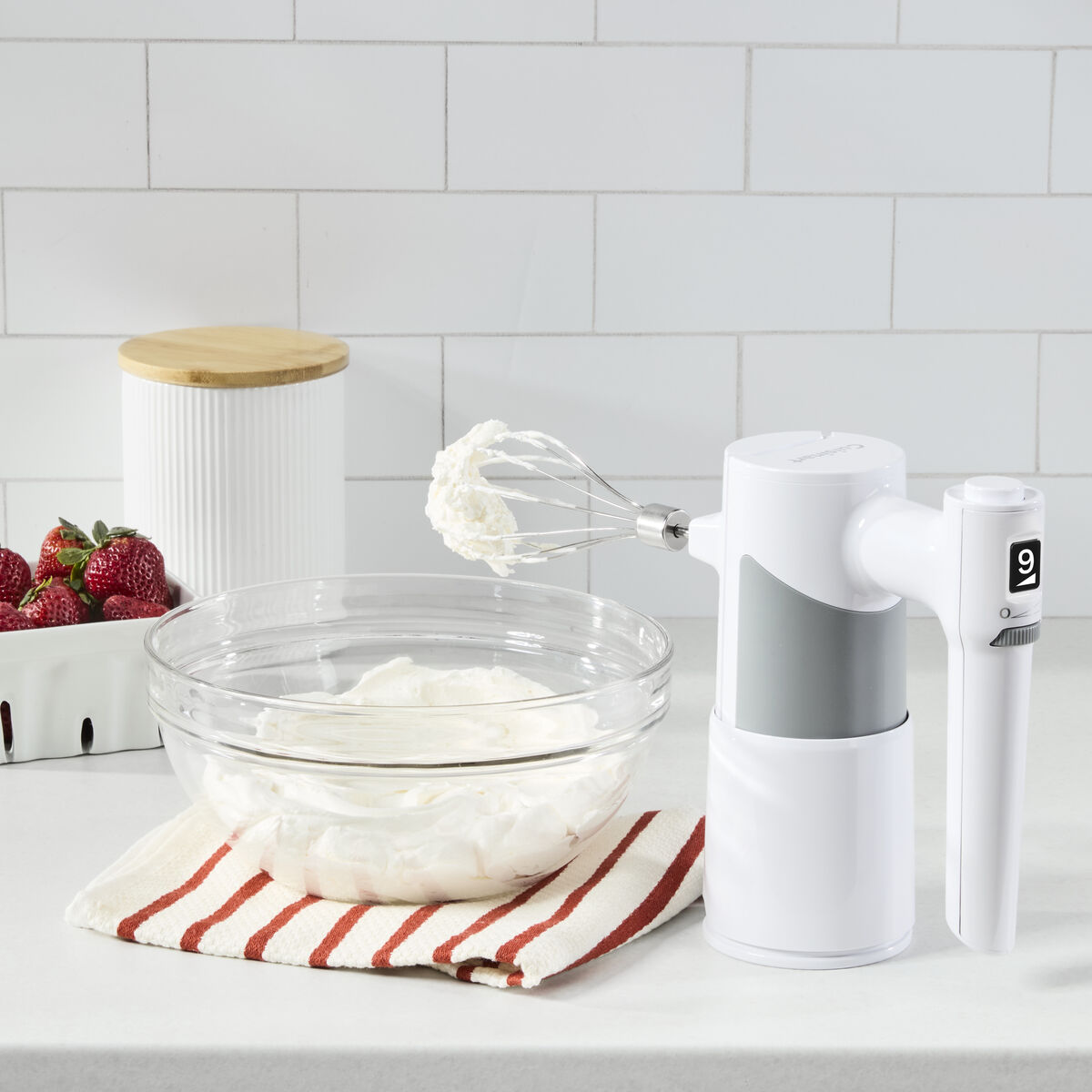 9 Speed Hand Mixer with Storage Case