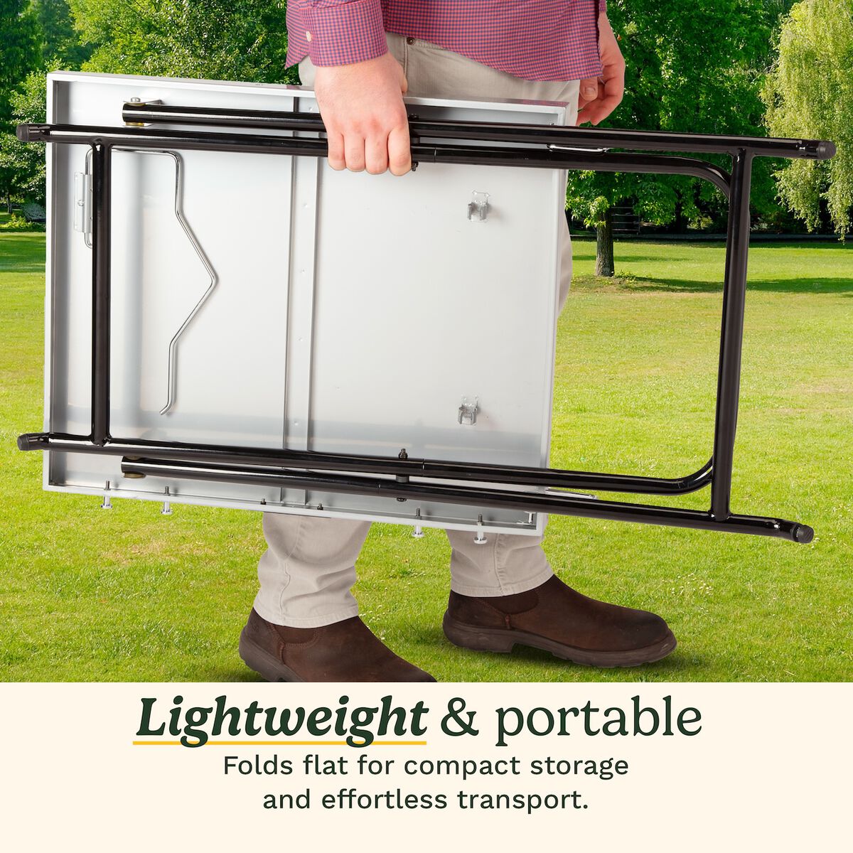 Fold 'n Go Prep Table & Grill Stand 4