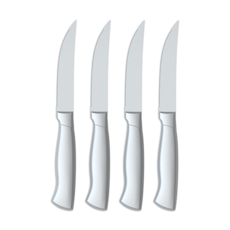 4pc Stainless Steel Hollow Handle Steak Knife Set