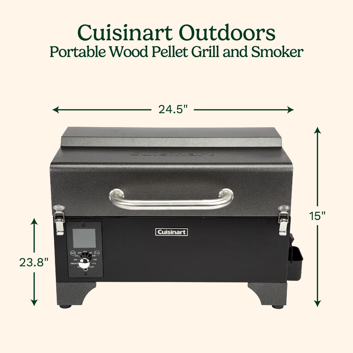 Portable Wood Pellet Grill and Smoker