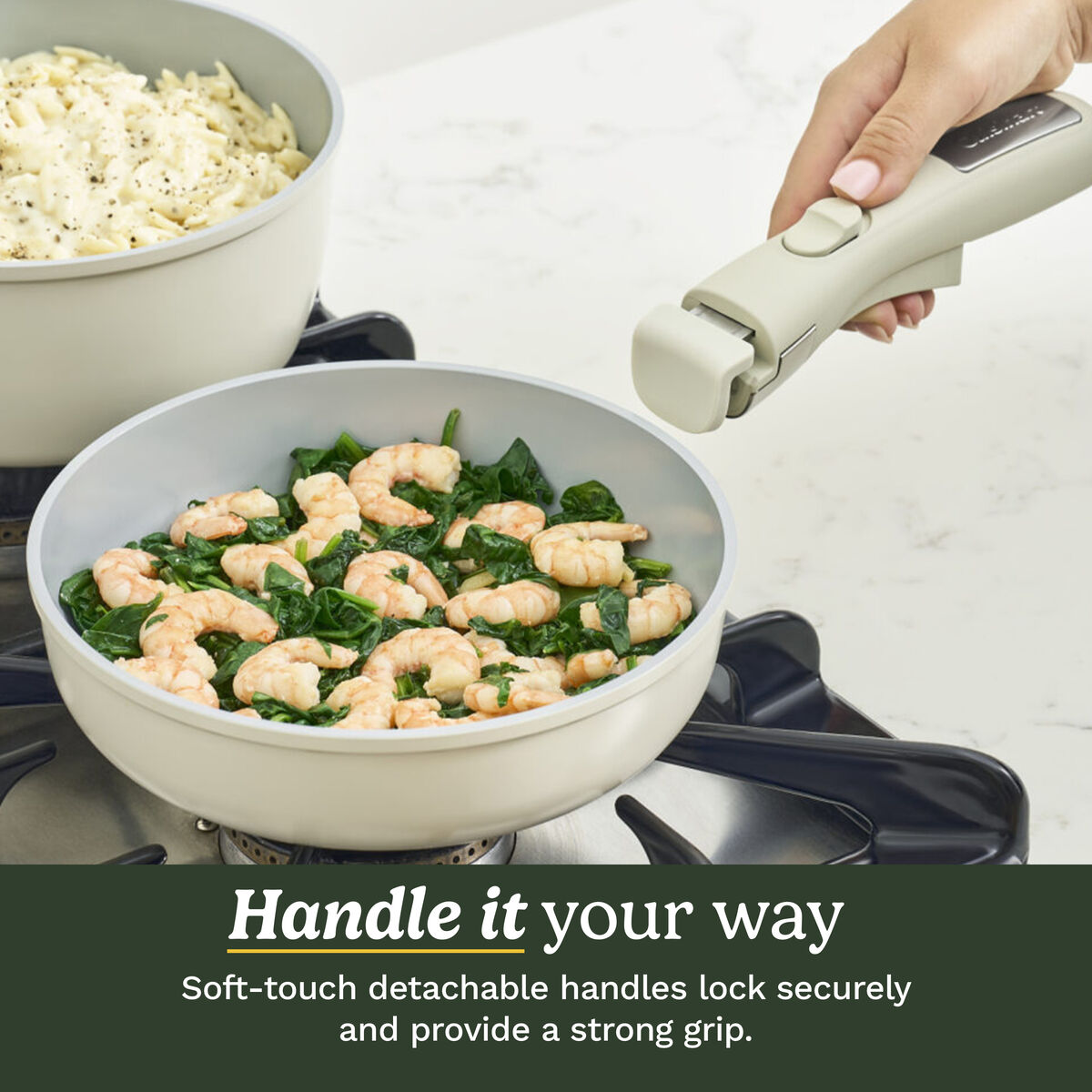 Clicksmart Edition ClickSmart™ Nonstick Detachable Handle Cookware - Cuisinart