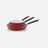 Discontinued 8", 10", & 12" Elements Nonstick Skillets (Set of 3) 1