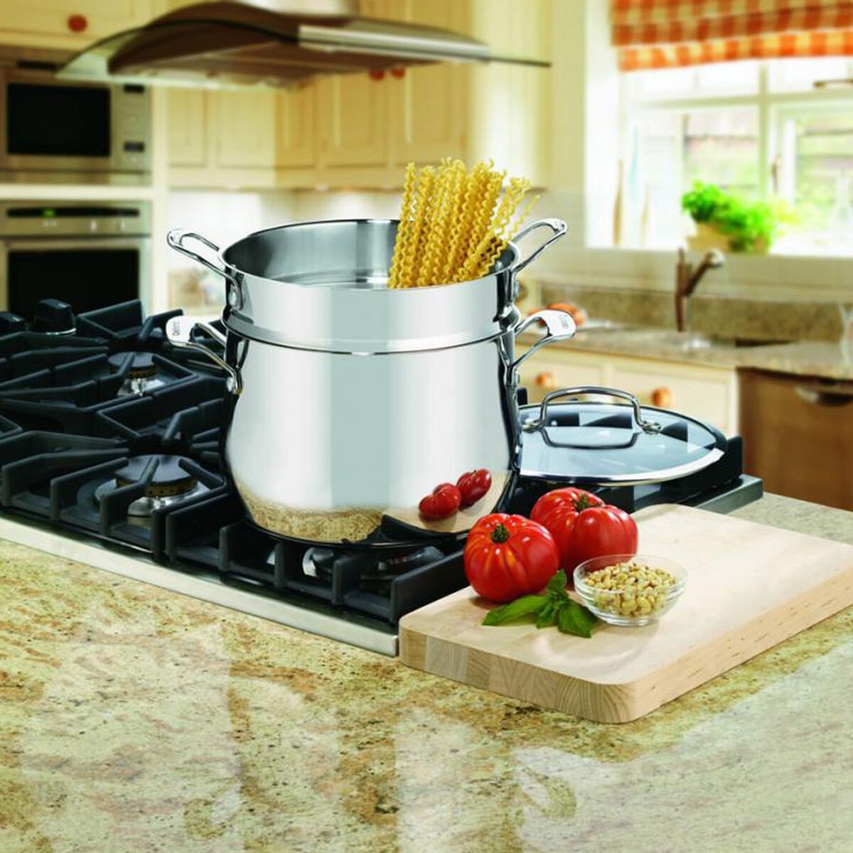 Discontinued 6 Quart Pasta Pot with Pasta Insert & Cover 2
