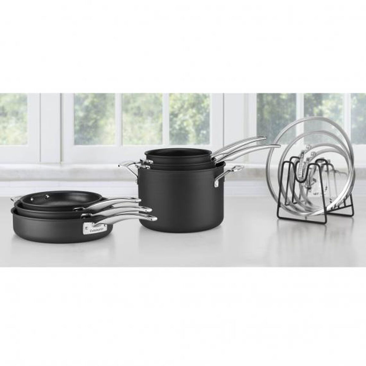 Smartnest Hard Anodized Non-Stick 11 Piece Set 7