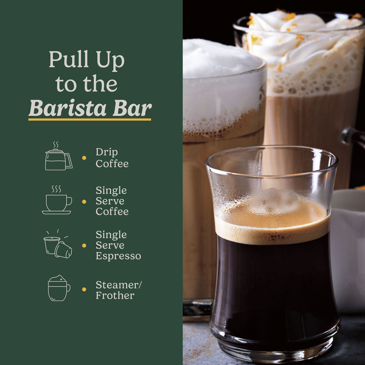 Coffee Center&reg; Barista Bar 4-in-1 Coffee Maker
