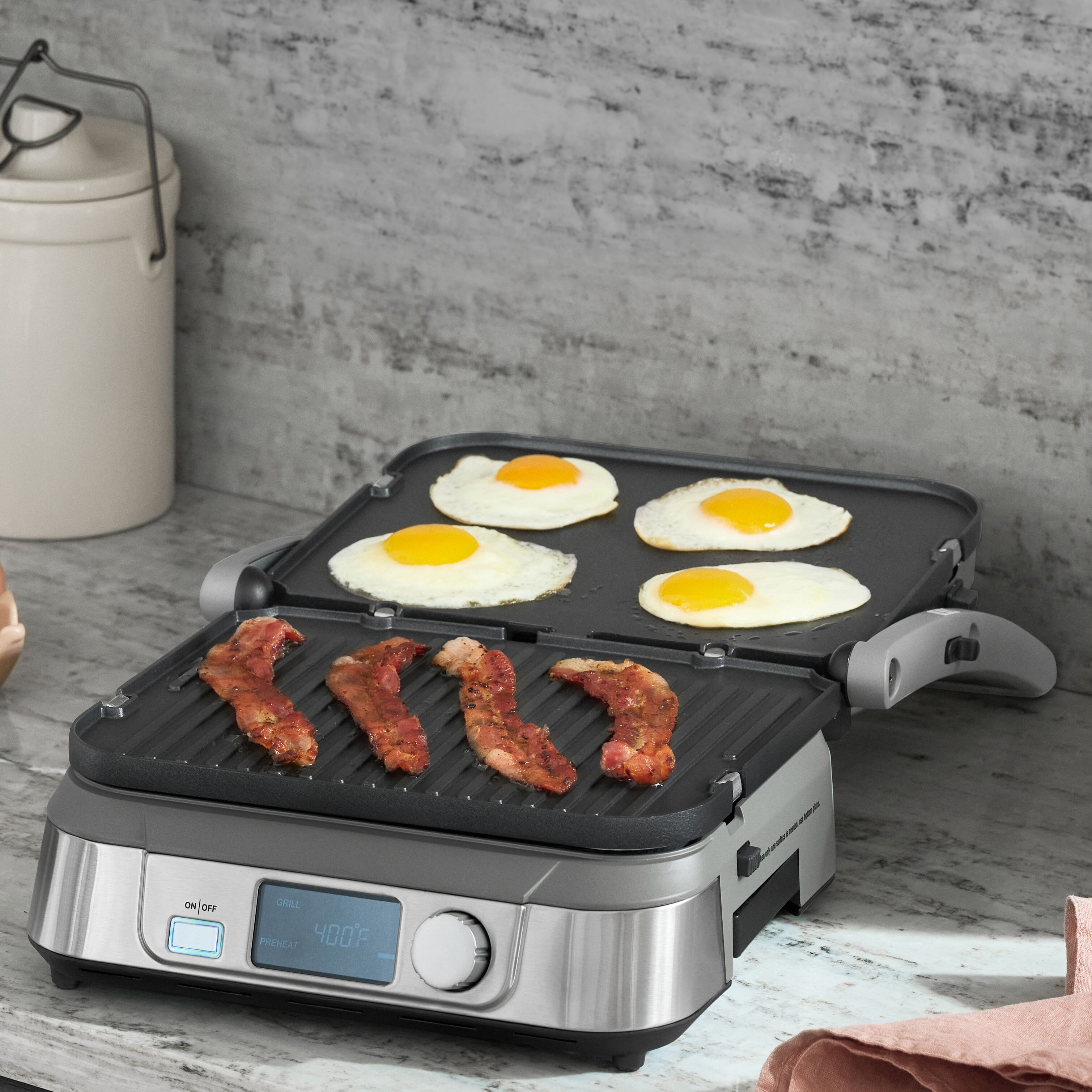 新品☆アメリカで購入☆Cuisinart Griddler Five(送料込) Cuisinart Griddler® Five GR-5NPH – DISTRIBUTORS APPLIANCE SALE