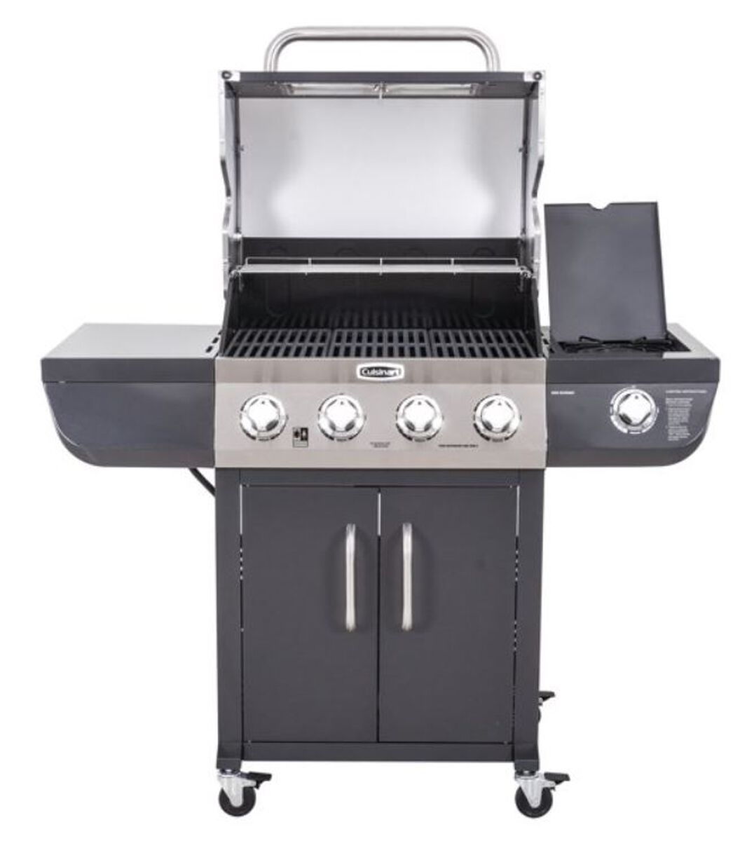 Cuisinart Four Burner Dual Fuel Gas Grill 6