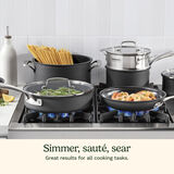 Discontinued 11-Pc DS Induction Ready Hard Anodized Nonstick Set 5