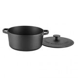 Discontinued Chef's Classic&trade; Pre-Seasoned Cast Iron 5 Quart Casserole with Cover 1