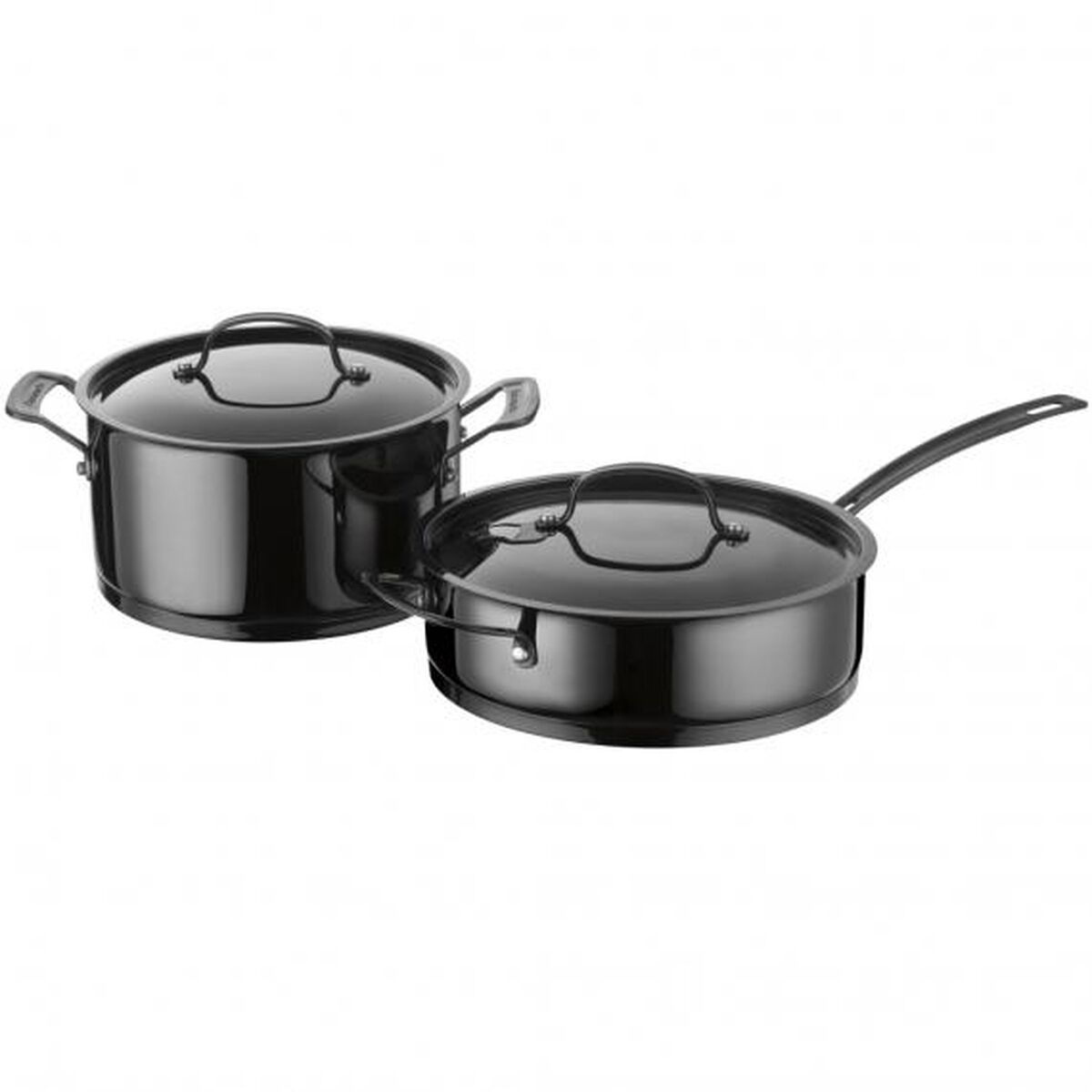 Discontinued Mica-Shine Stainless Steel 8 Piece Set 2