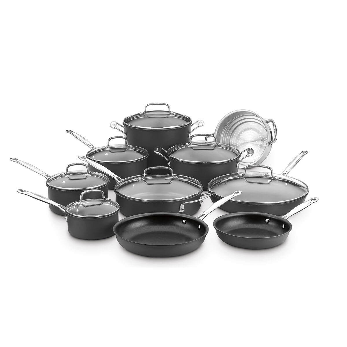 17 Piece Chef&rsquo;s Classic &trade; Nonstick Hard Anodized Set 1