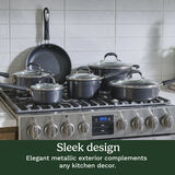 Advantage&reg; 11 Piece Nonstick Cookware Set