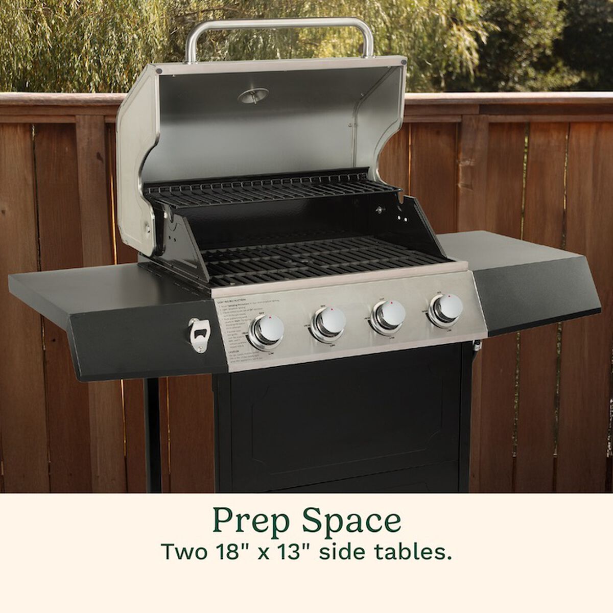 4-Burner Gas Grill 4