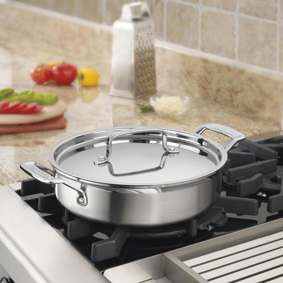 Discontinued Multiclad Pro&trade; Tri-Ply Stainless 3 Qt. Casserole with Cover