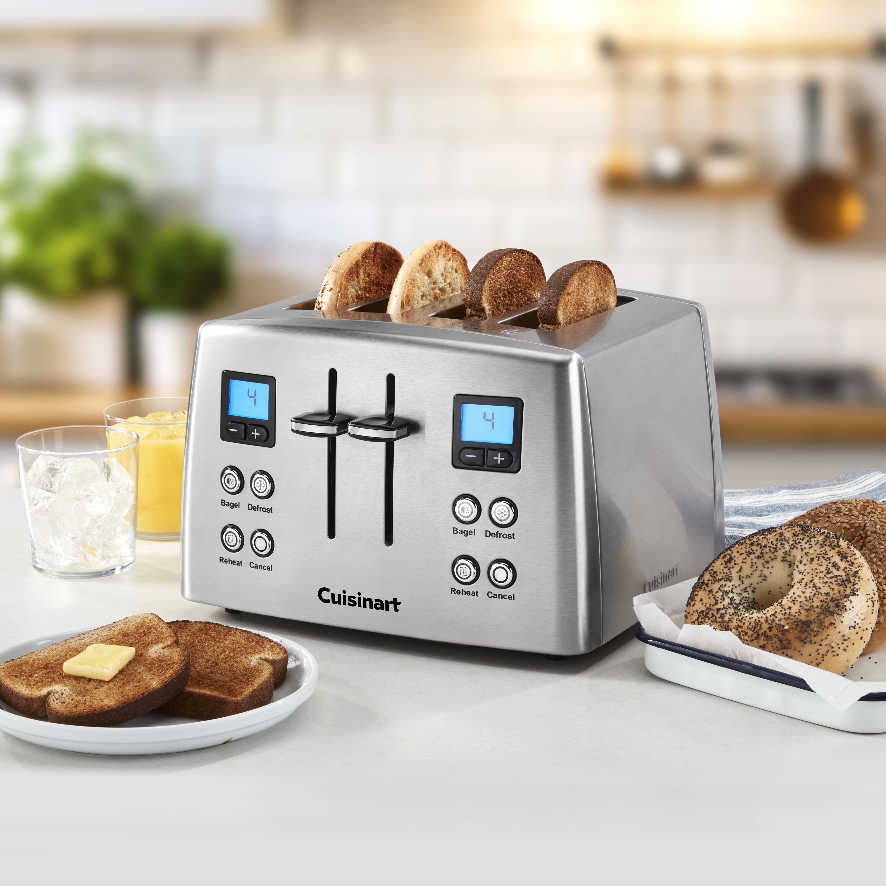 Slice Countdown Metal Toaster Cuisinart