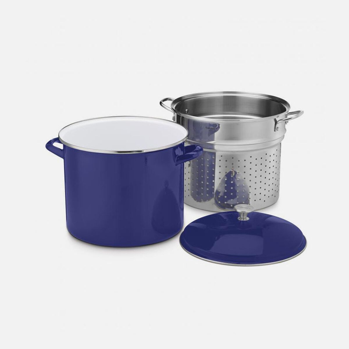 Discontinued 20 Quart Stockpot with Steamer Insert and Cover 1
