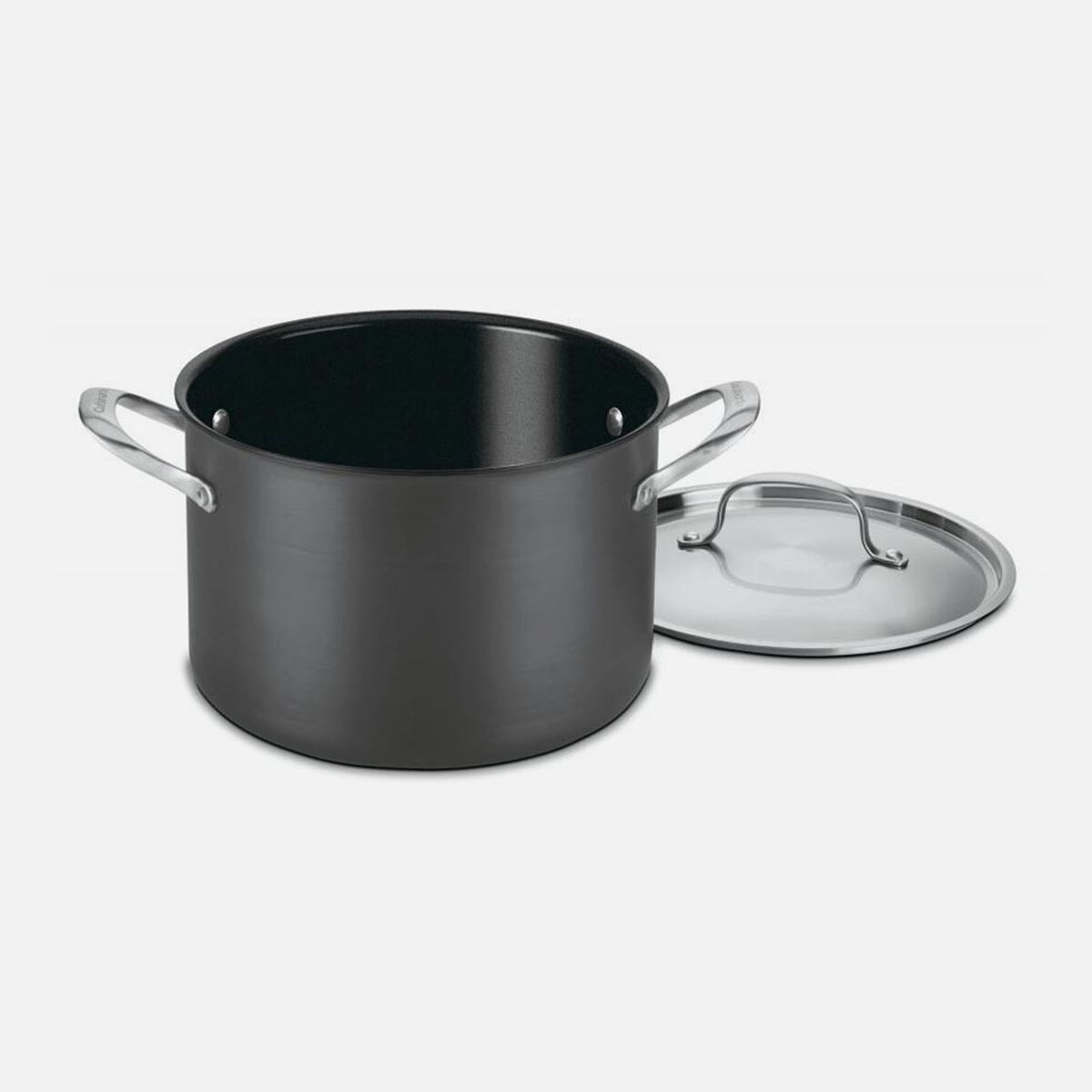 Discontinued GreenGourmet&reg; Hard Anodized 8 Quart Stockpot with Cover 1