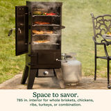 Discontinued Vertical 36" Propane Smoker 5