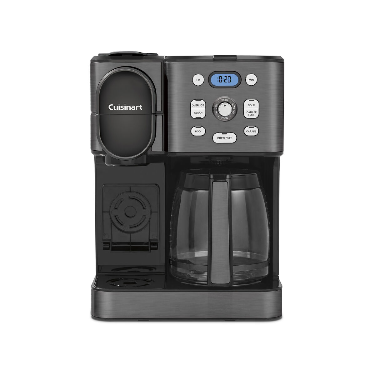 Coffee Center&reg; 2-in-1 Coffee Maker Black Stainless