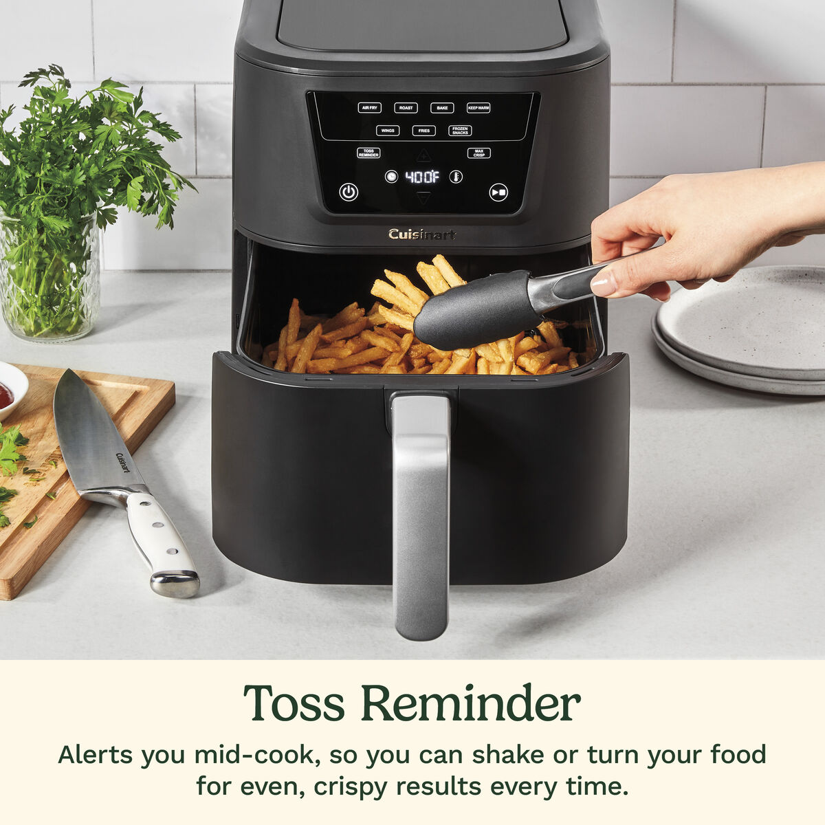 CompactMax&trade; 8-Qt Basket Air Fryer