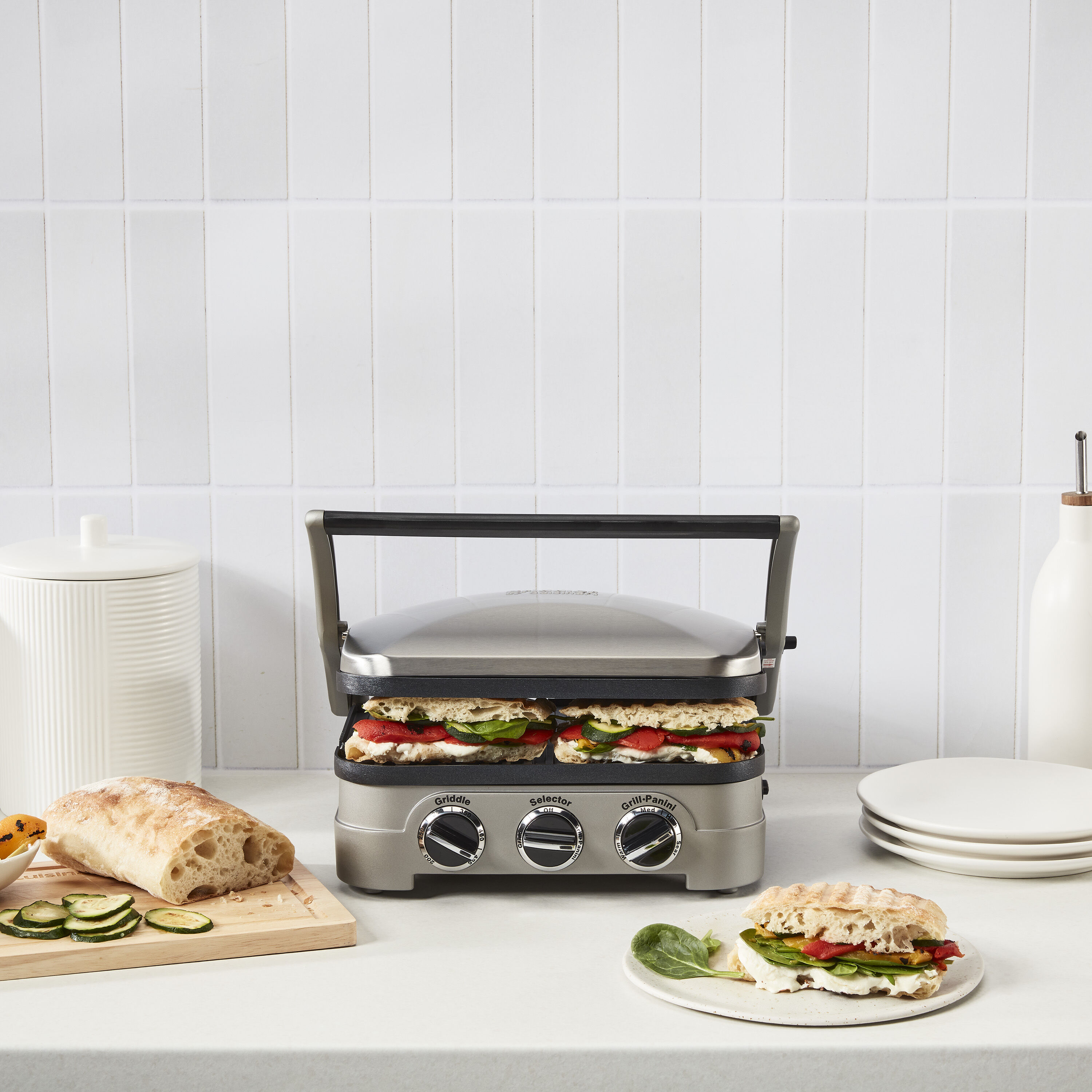 Griddler (GR-4NP1) | Indoor Grill, Panini Press, Griddle - Cuisinart