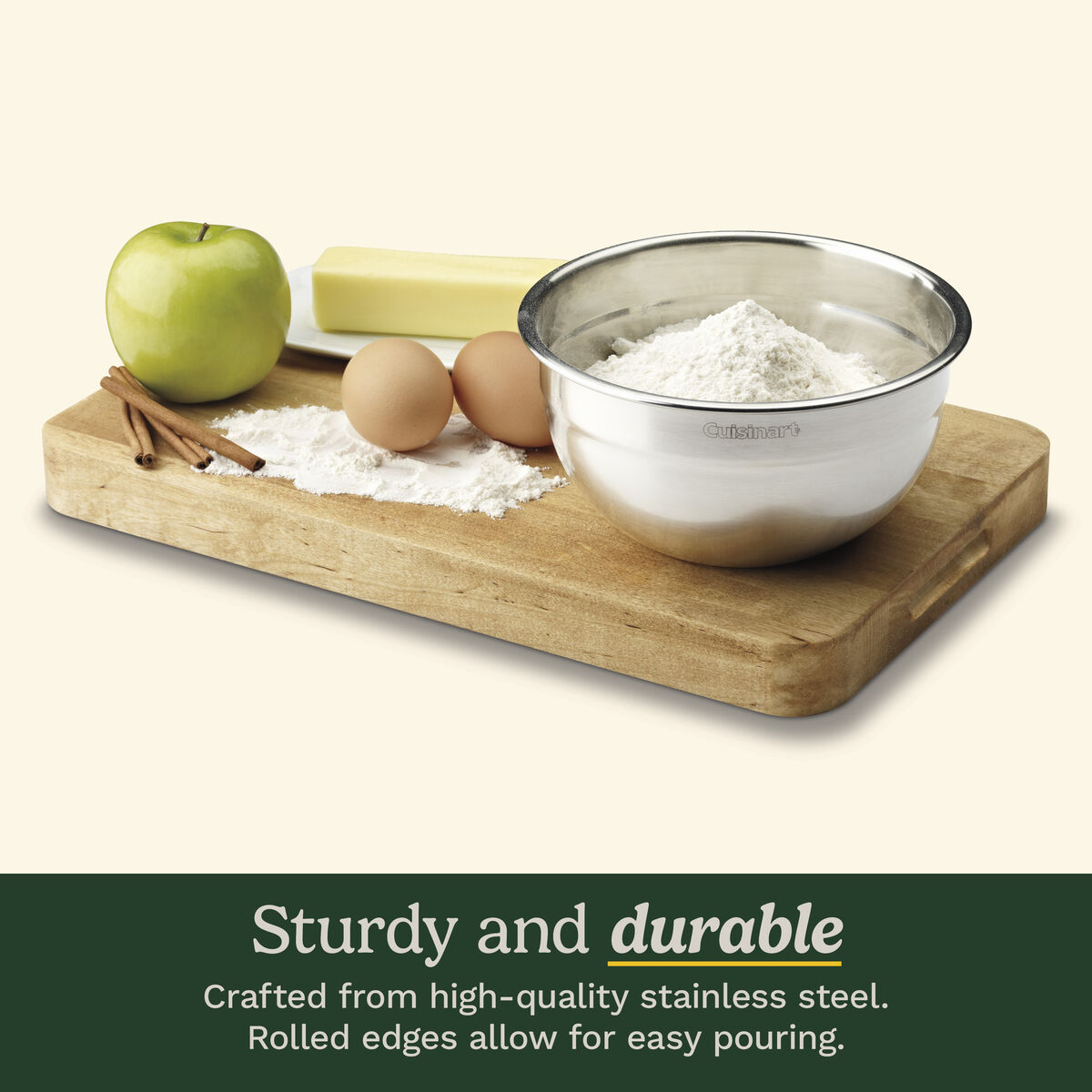 Stainless Steel Mixing Bowls with Lids