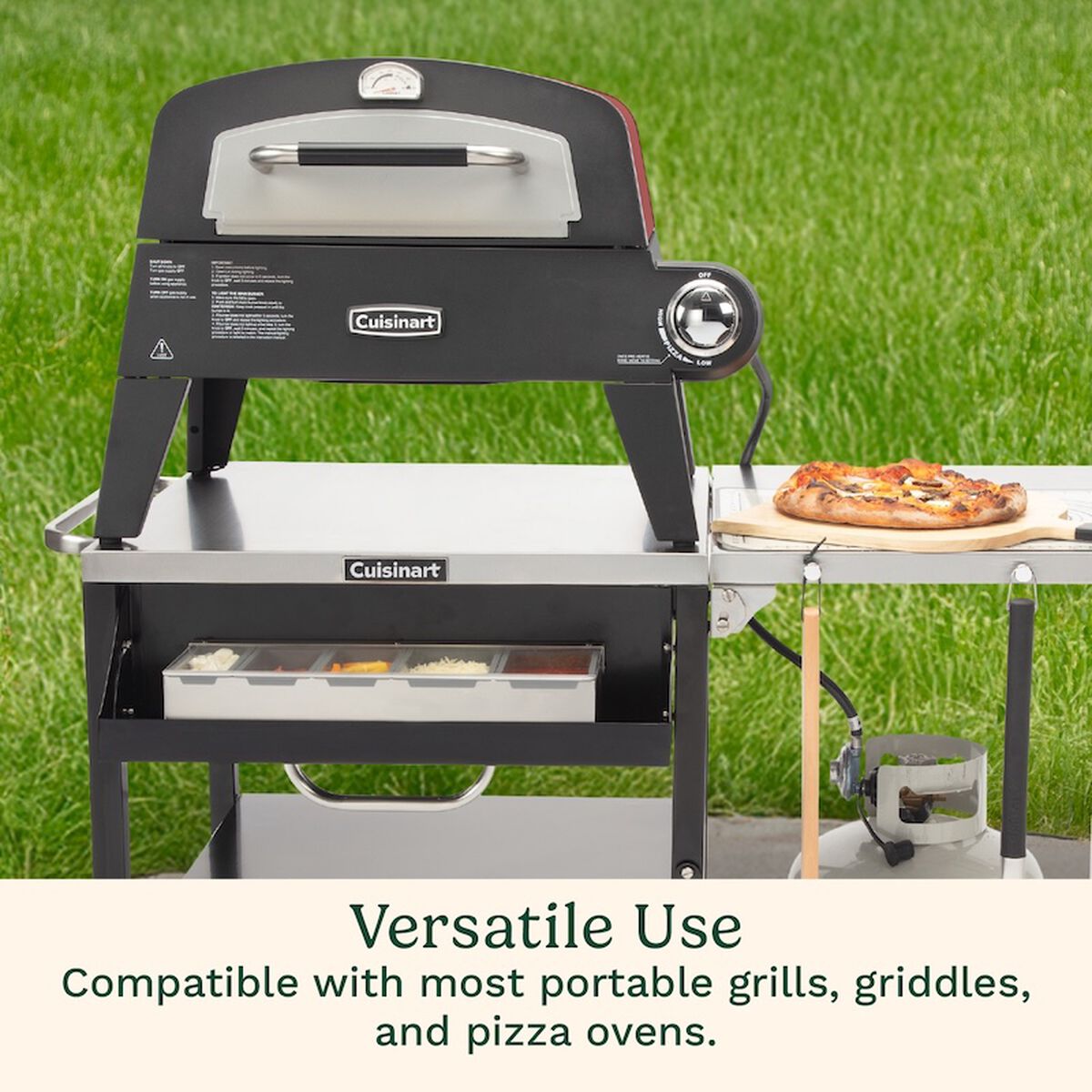 Prep 'n Cook Outdoor Table & Grill Stand 5