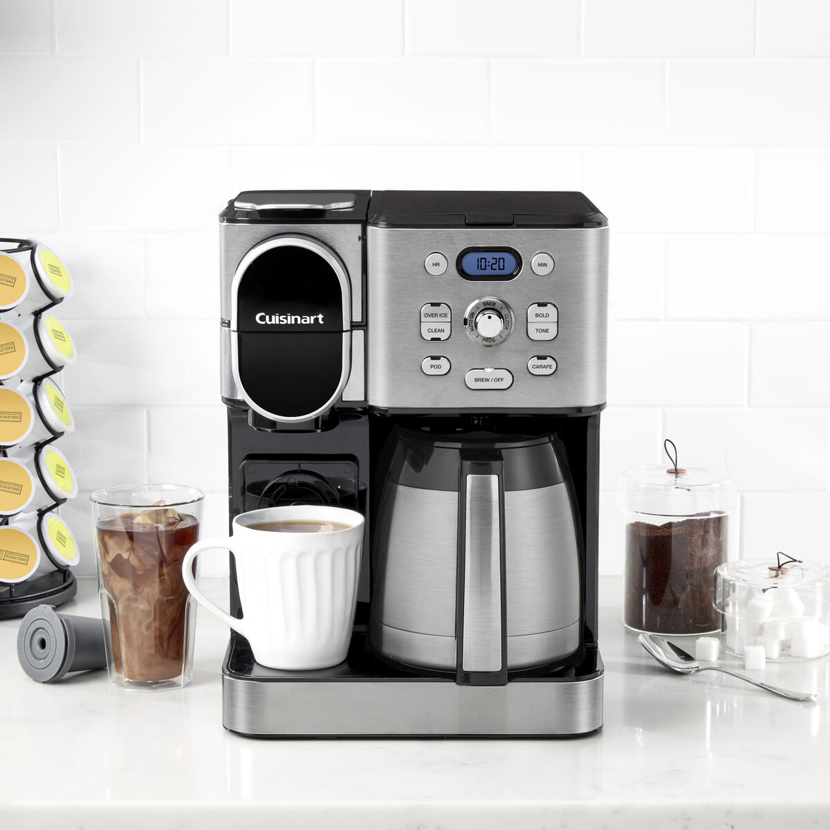 Coffee Center&reg; 10-Cup Thermal Coffee Maker and Single-Serve 3