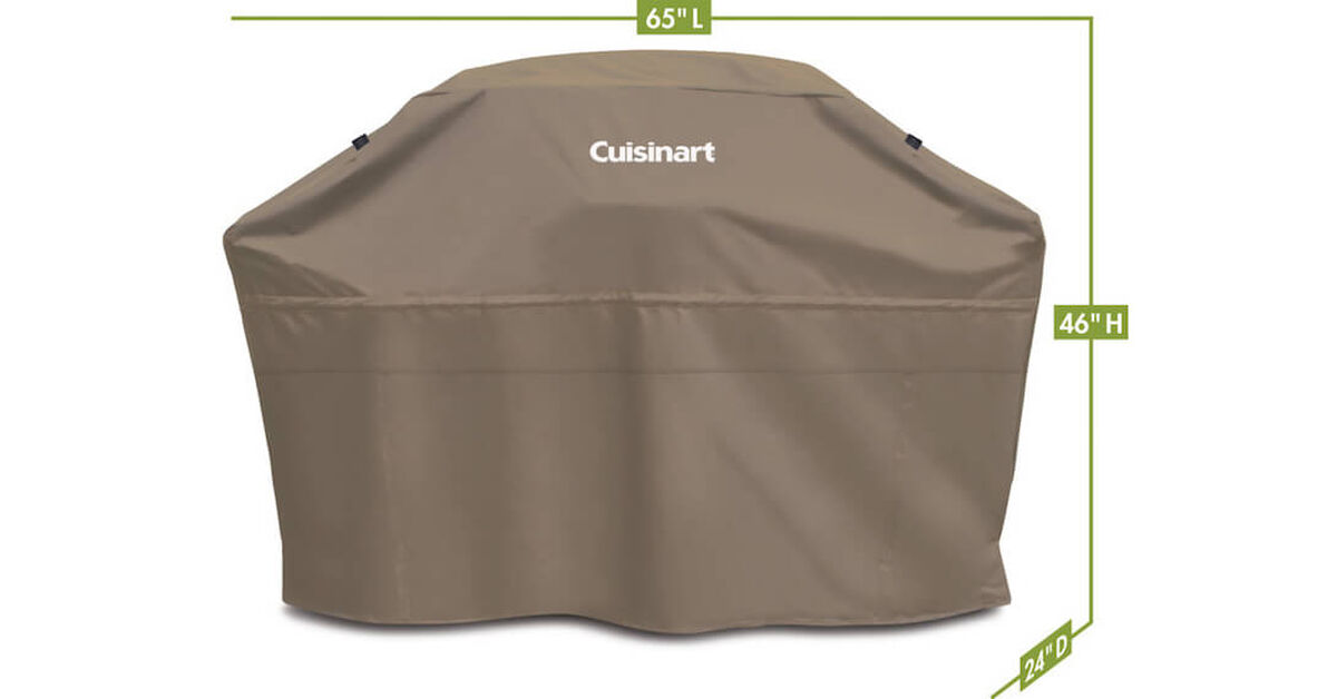 Heavy-Duty 65" Barbecue Grill Cover 1