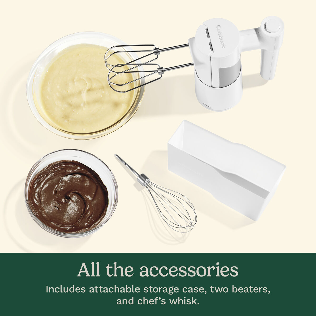 5 Speed Hand Mixer with Storage Case