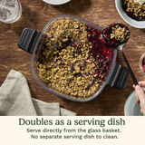 ClearView 4-quart Glass Basket Air Fryer