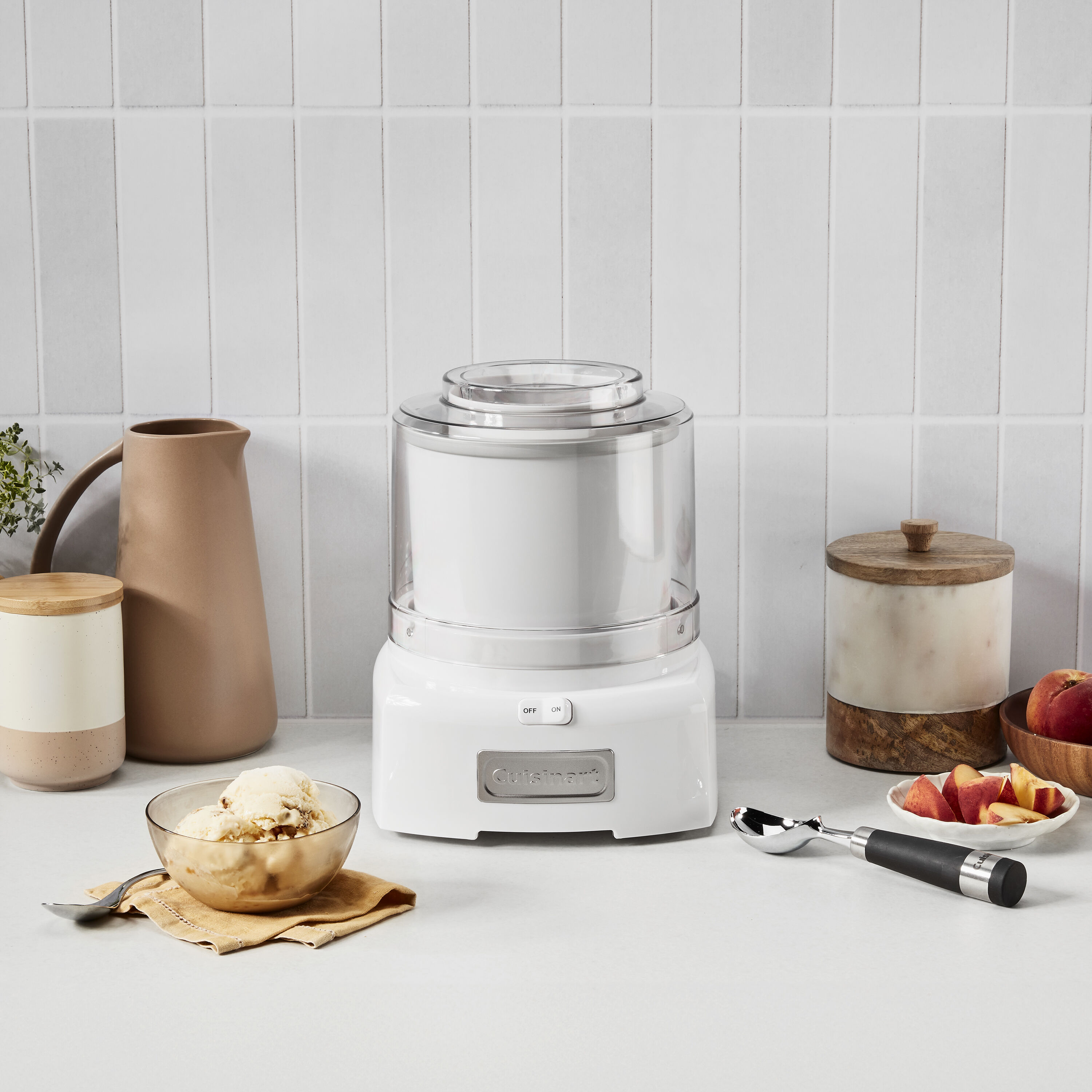 Cuisinart クイジナートアイスクリームメーカーICE-21(白） Cuisinart クイジナート アイスクリームメーカー 1.4リットル ICE-21(白）