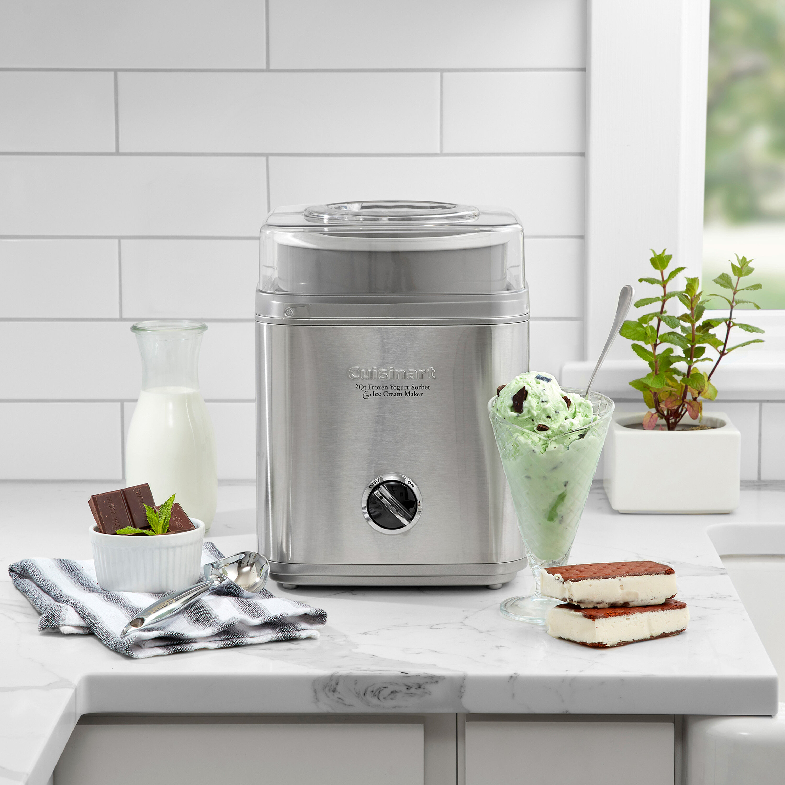 Pure Indulgence Frozen Yogurt-Sorbet & Ice Cream Maker | $40 Off