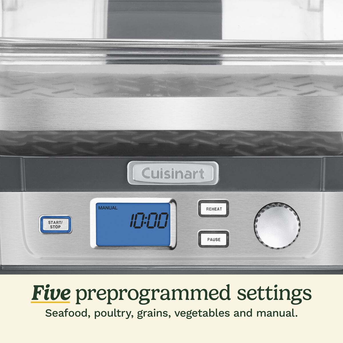 CookFresh Digital Glass Steamer