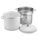 Discontinued 12 Quart Stockpot with Steamer Insert and Cover 1