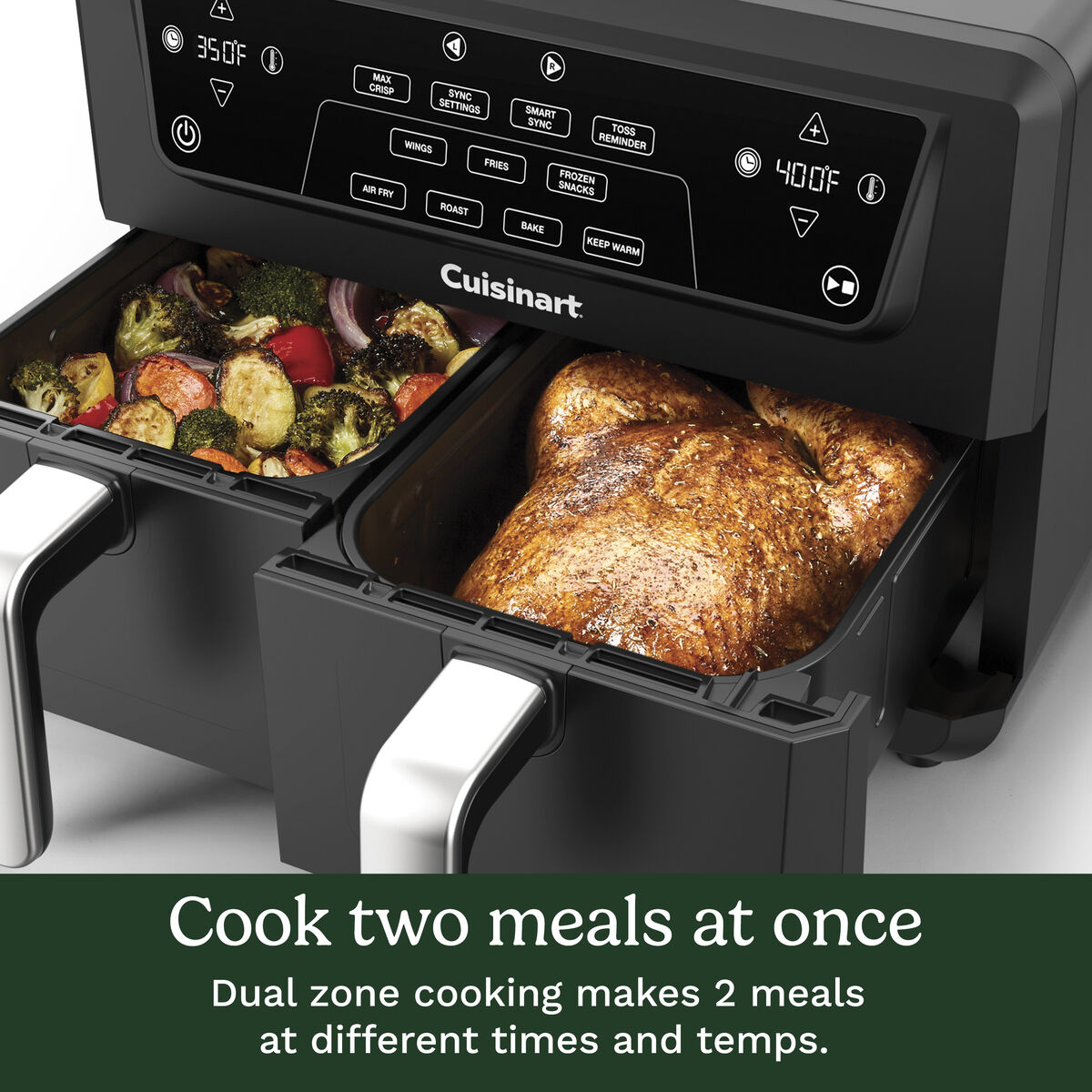 11-qt Dual Basket Air Fryer