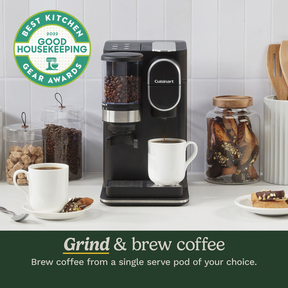 Grind & Brew Single-Serve Coffee Maker