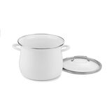 Discontinued Contour Enamel on Steel 12 Quart Stockpot with Cover 1